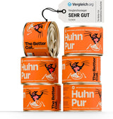 The Better Cat - Mokré krmivo bez obilovin s extra vysokým obsahem masa - Prémiové krmivo pro kočky bez obilovin a cukru (200 g, kuře)