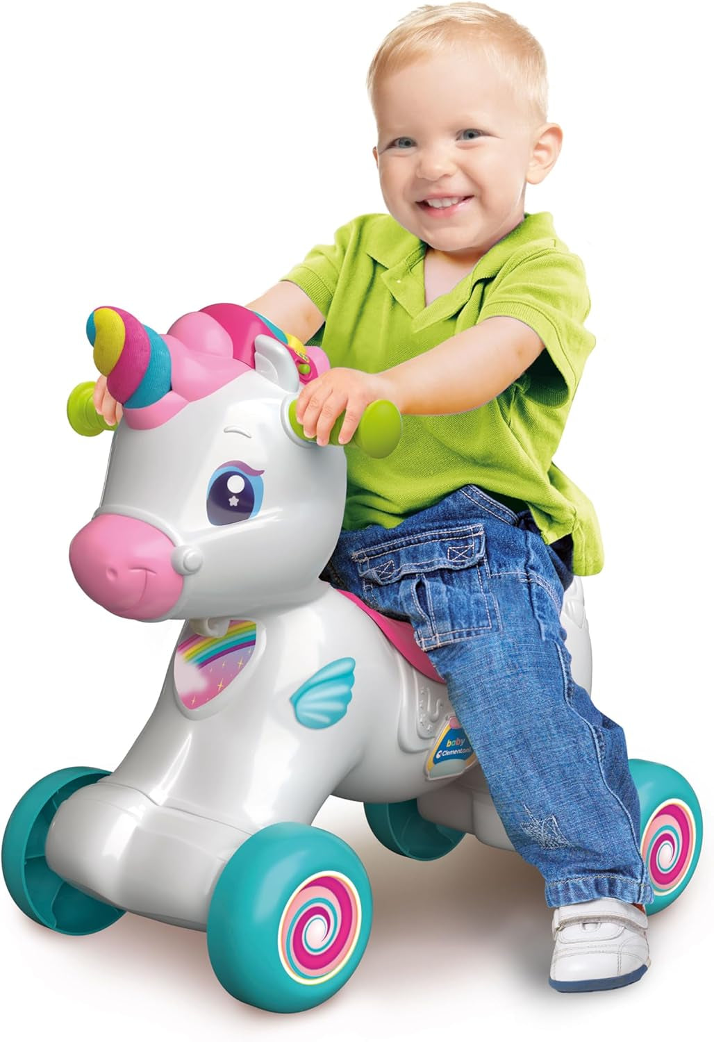 Clementoni 17855 Zvířátka první krůčky, vícebarevné Hračky Bebe Naty Shop