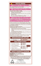 L'Oréal Paris Permanentní barva na vlasy pro každý tón pleti, barvení bez amoniaku, univerzální nahé tóny s plným krytím šedivých vlasů, Excellence Creme, no. 5U Světlý kaštan (hnědý), 1 ks barva na vlasy Naty Shop