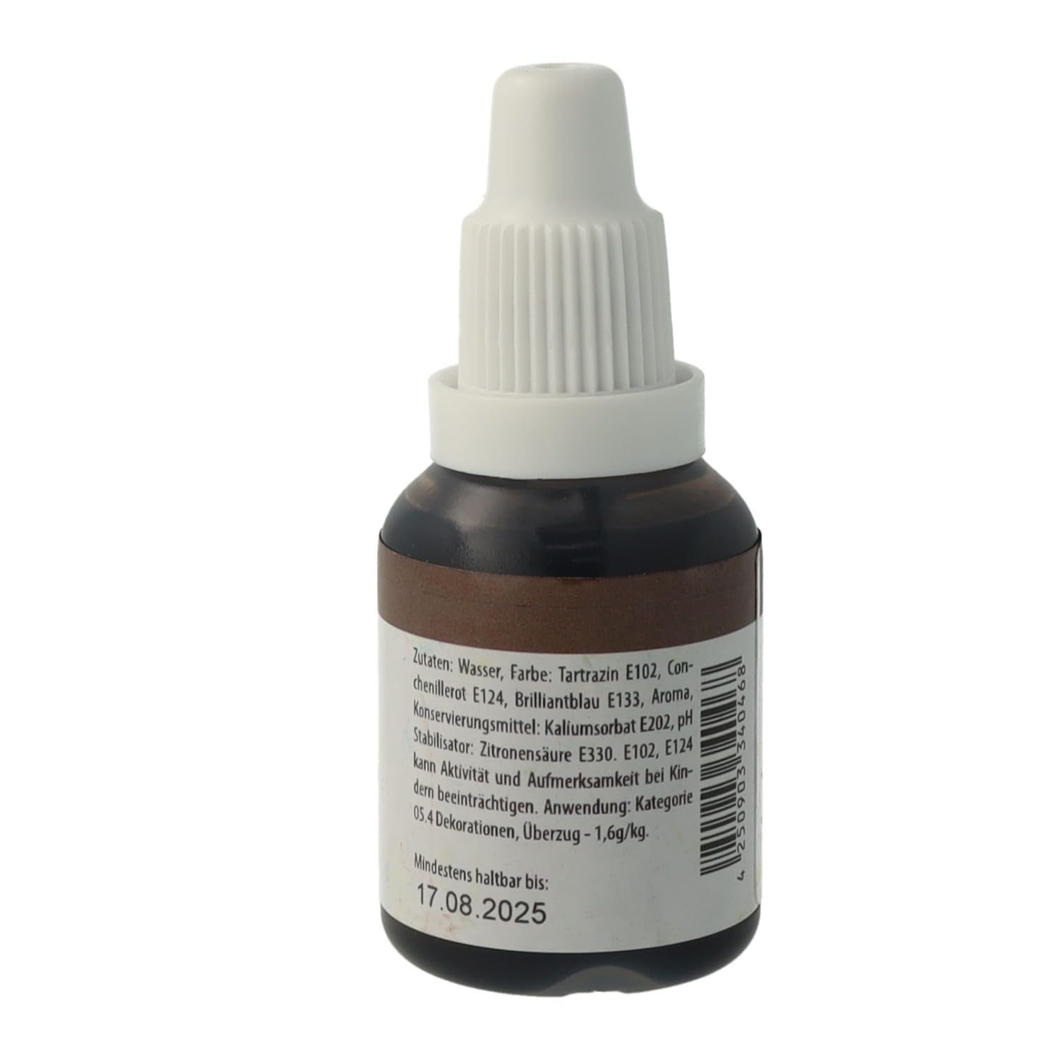 Potravinářské barvivo Bakeryteam Airbrush Brown 20ml