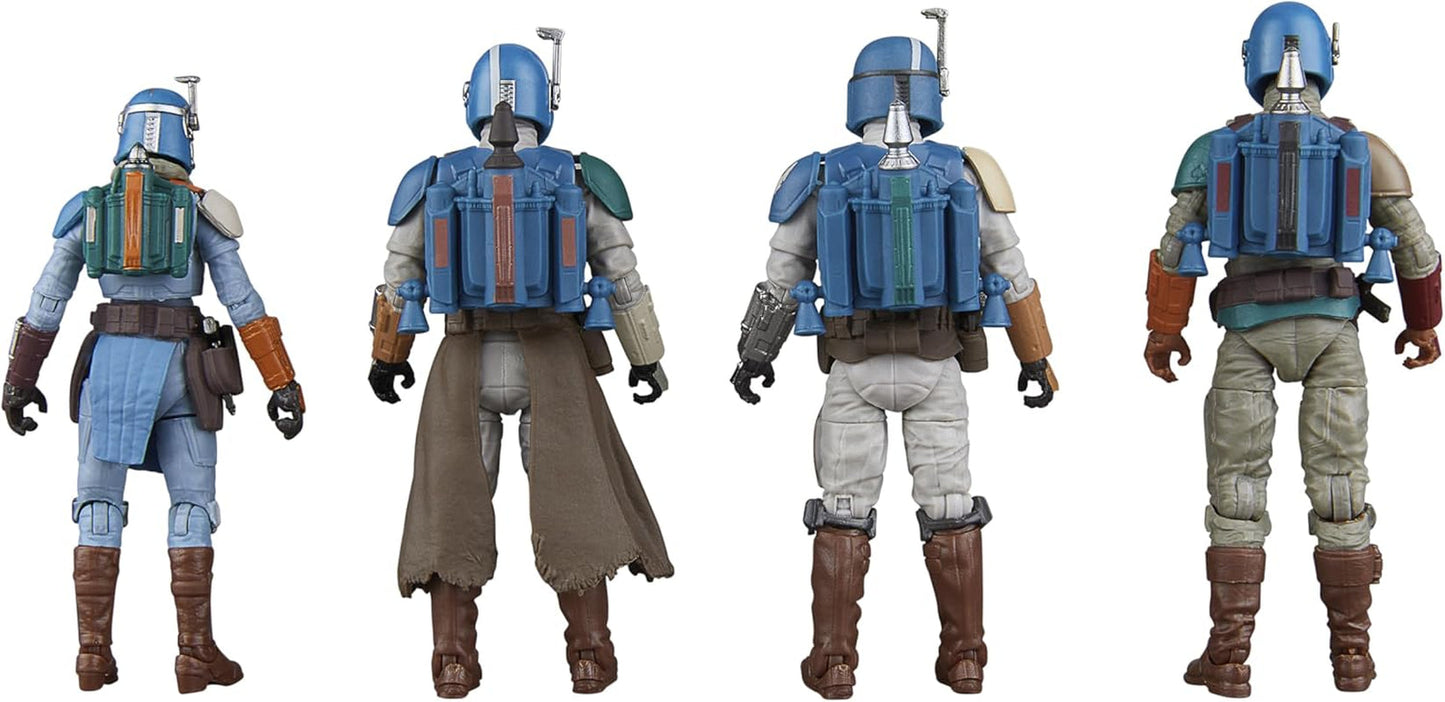 Star Wars Vintage kolekce Mandalorian Shriek-Hawk, 4 balení Mandalorian, Měřítko 9,5 cm Akční figurky Naty Shop