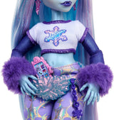 Monster High Abbey Bominable Yeti s mamutím mazlíčkem a příslušenstvím – strašidelný vzhled sněhových vloček pro děti 4+, HNF64 Naty Shop Dolls