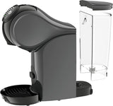 NESCAFÉ DOLCE GUSTO DeLonghi Dolce Gusto Genio S EDG226.A, kávovar na espresso na kapsle včetně 3 kapslí, kompaktní design, nastavitelná odkapávací miska, 0,8 l, vyjímatelná nádrž na vodu, 1470 W, Antracit
