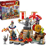 LEGO NINJAGO Tournament Arena Dobrodružná hračka pro děti 6 minifigurek Kolekce herních sad Ninja Stavebnice Dárek k narozeninám pro 7leté chlapce a dívky 71818 Stavebnice Besuche den LEGO-Store Výchozí název