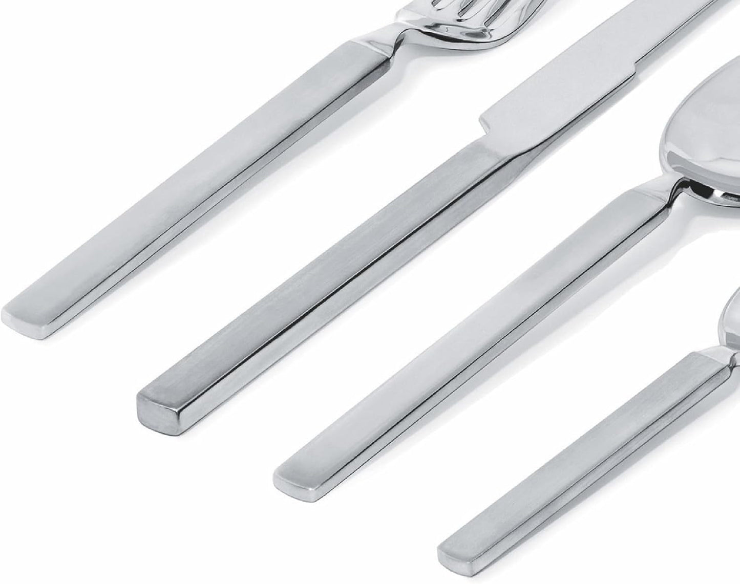 Alessi 4180S24 Sada suchých příborů 24 kusů Nerezová kuchyně Naty Shop