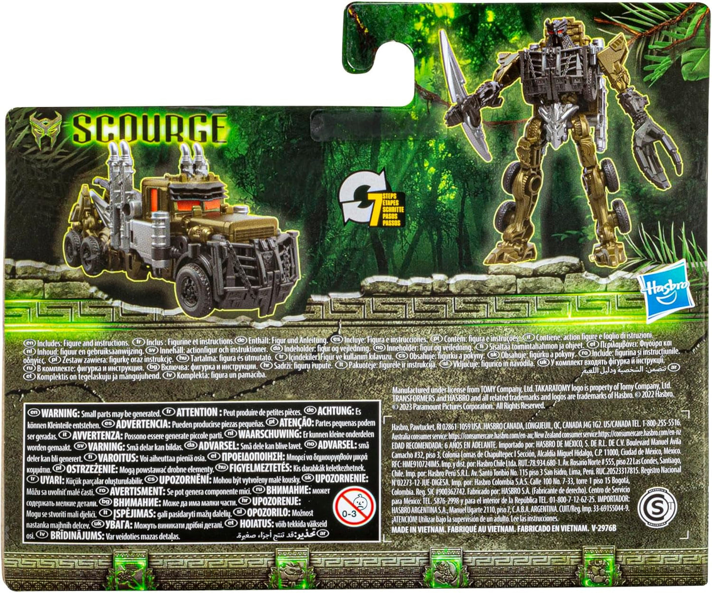 Transformers MV7 BA Battle Changer Scourge Akční figurky Naty Shop