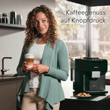Siemens EQ500 klasický automatický espresso kávovar, TFT barevný displej, 5 druhů kávy a mléka, funkce dvojitého šálku, snadné čištění, vyjímatelná spařovací jednotka, s hadicí na mléko, černá, TP511E19