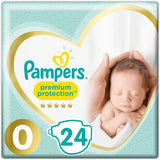 Pampers Premium Protection Pounds, Velikost: 0
