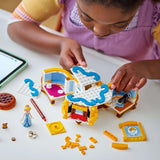 LEGO Ç€ Šaty Disney Princess Popelka, hračka pro kluky a dívky od 9 let - obsahuje ramínko na šaty, mini panenku Popelku a figurku myši - Kreativní sada 43266 Stavebnice Beuche den LEGO-Store