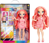 Panenka Rainbow High Fashion - Pinkly Paige - Růžová módní panenka v módním oblečení - s brýlemi a více než 10 barevnými doplňky na hraní - Ideální pro děti od 4 do 12 let a sběratele