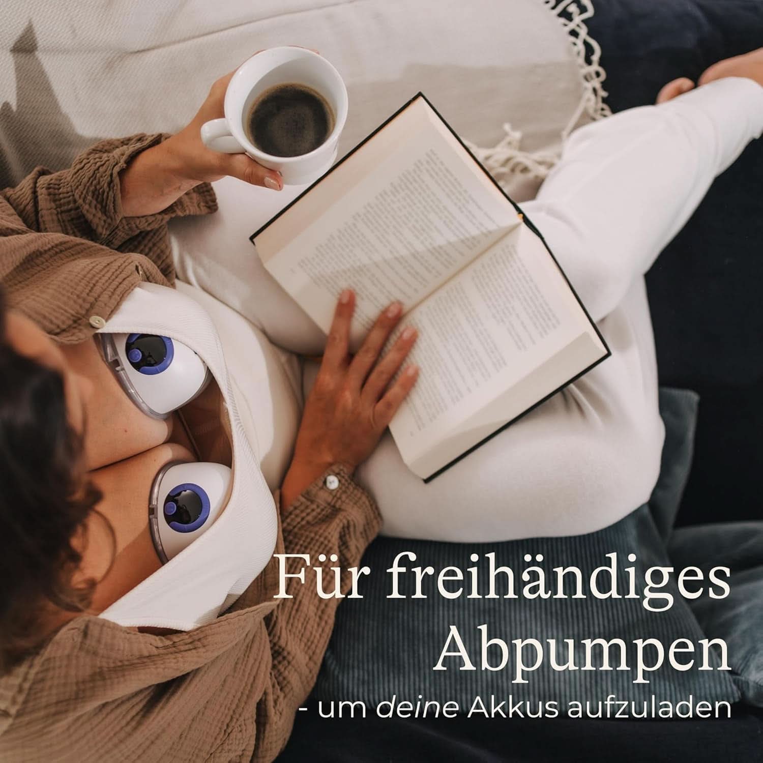 Lansinoh Tragbare Elektrische Doppelmilchpumpe – Freihändig Und Leise Abpumpen Ohne Kabel & Schläuche – Wiederaufladbarer Akku – Einfache Bedienung & Reinigung - Handsfree příslušenství Jídlo a kojení Bebe Naty Shop