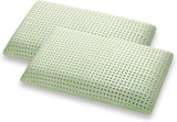 Marcapiuma Green přírodní bylinný polštář z paměťové pěny 2dílné standardní polštáře Naty Shop Greetings 2X Saponetta Modern