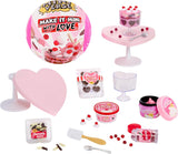 MGA Miniverse – Make It Mini with Love – Mini sběratelské předměty, DIY Resin Craft Kit, valentýnská série, repliky jídla, nejedlé – pro sběratele a děti od 8 let