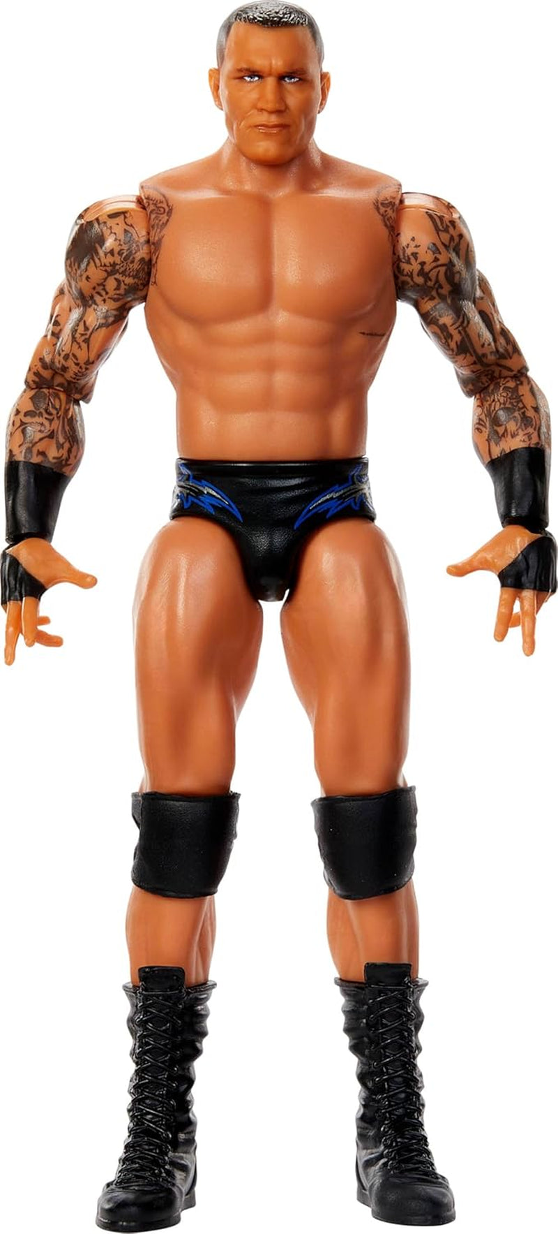 Akční figurka Mattel WWE Randy Orton, hlavní bitevní série #154, přibl. 15 cm vysoká Sběratelská figurka s 10 body pohybu a realistickým vzhledem, JCV42, [Vícebarevné] Akční figurky Naty Shop Výchozí název