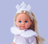 Simba Evi Princess of Love's Dreams, hrací panenka v zasněných zimních šatech s kožešinovým lemem a třpytivými prvky, 12 cm, 3 roky a více