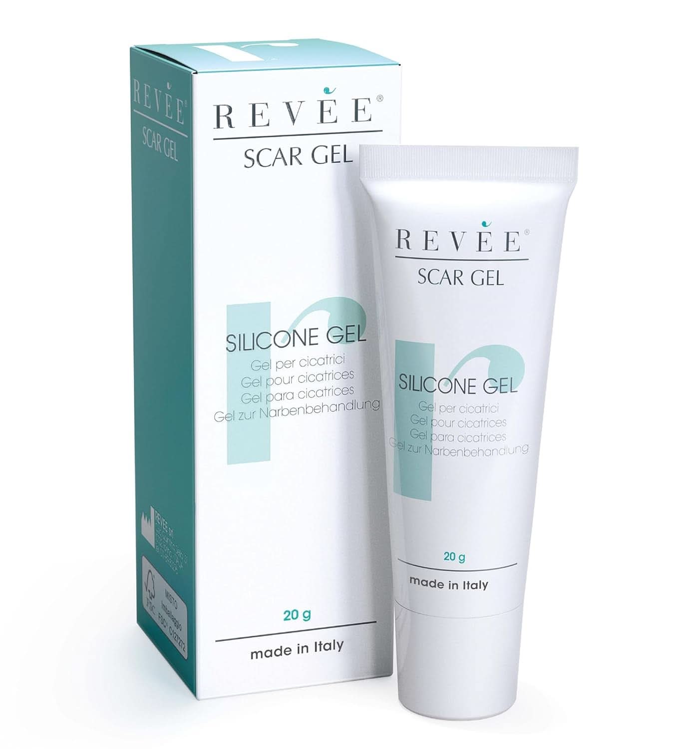 Revée Scar Gel, lokální gel na jizvy Naty Shop 20 gr