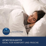 Billerbeck 5452280006 Péřový polštář S 03, cca 80 X 80 cm, bílý, 1 kus (1 balení) Polštáře Naty Shop Standard