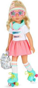 Glitter Girls - Sunnie Dolls - Sunnie Kloubová panenka 36 cm - Blond vlasy a zelené oči - Hračka pro 3 roky a více