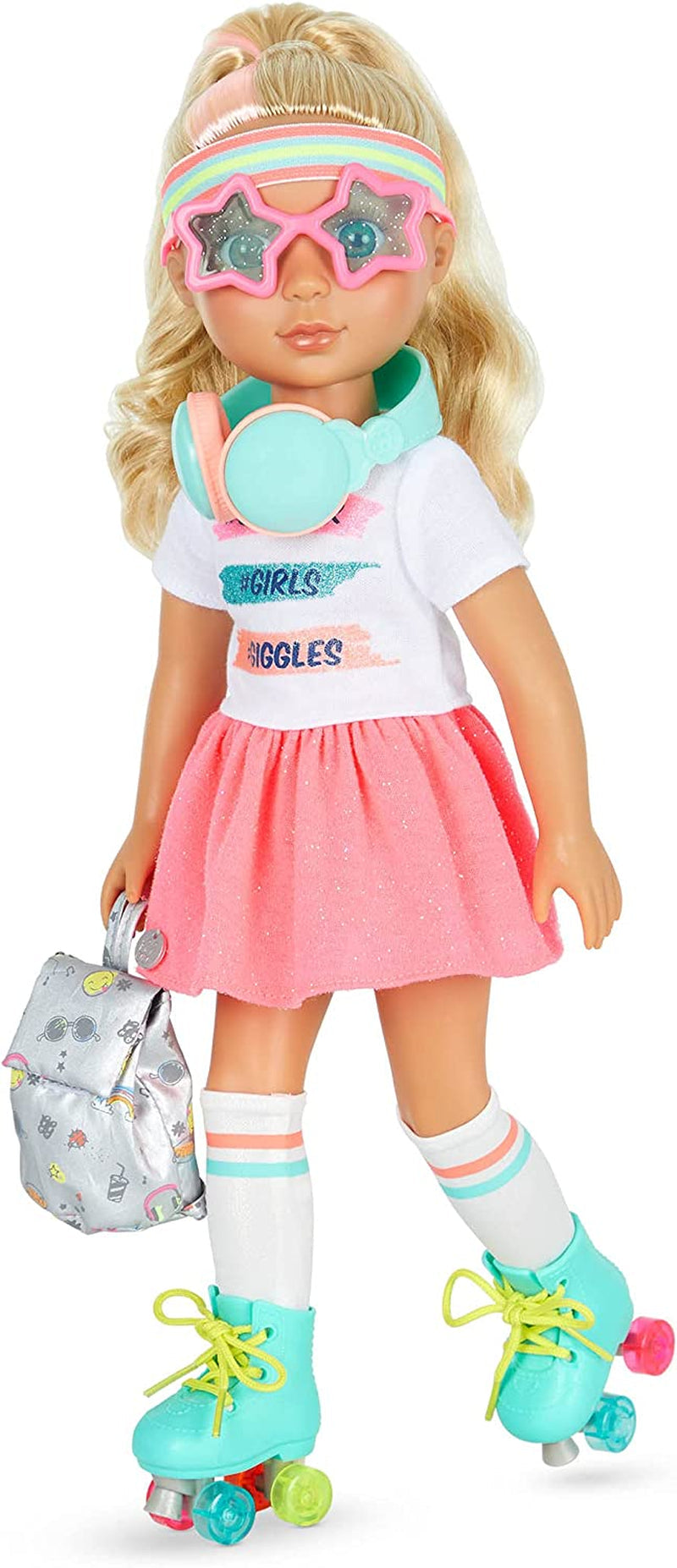 Glitter Girls - Sunnie Dolls - Sunnie Kloubová panenka 36 cm - Blond vlasy a zelené oči - Hračka pro 3 roky a více