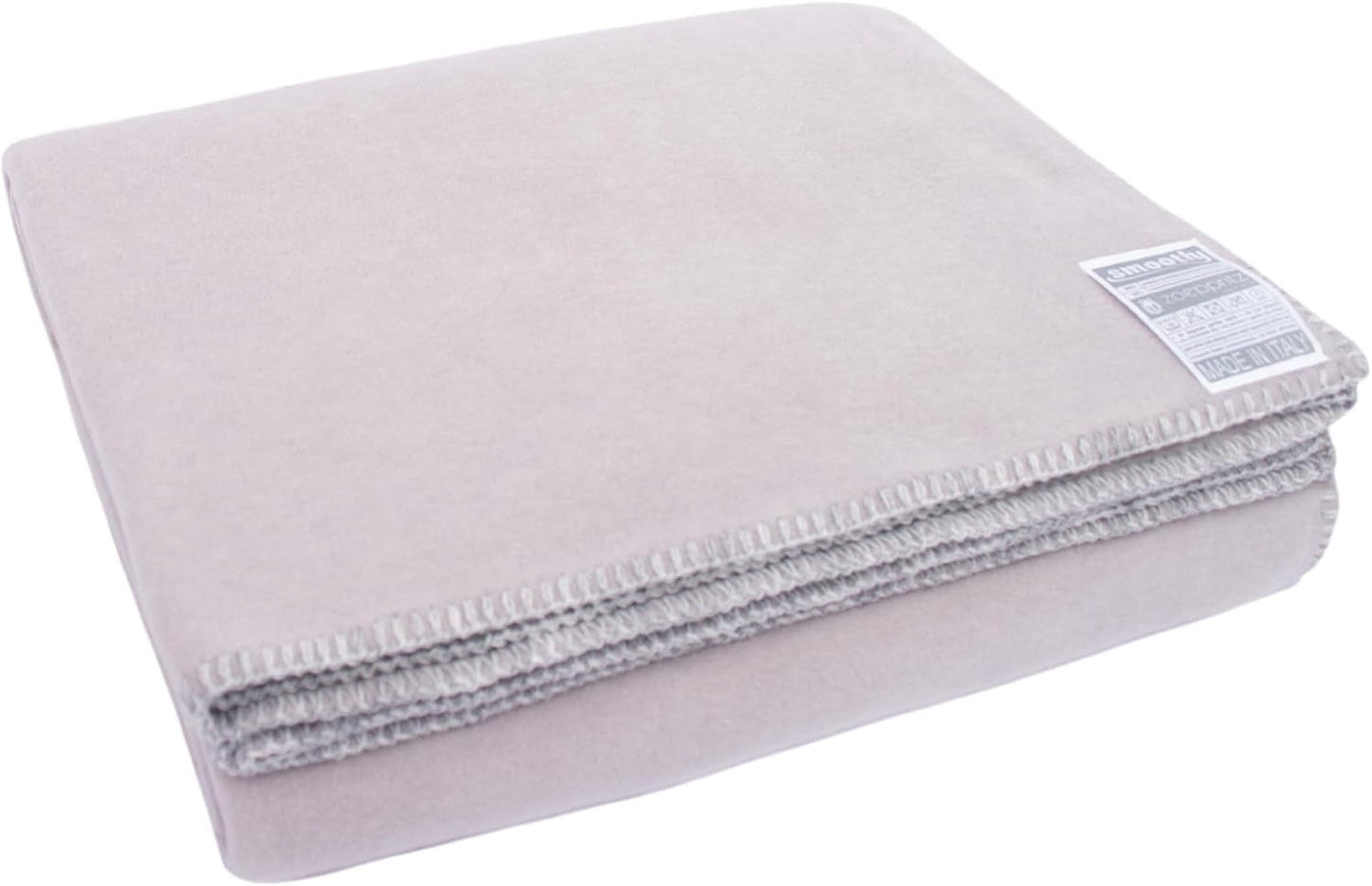 Zoeppritz od roku 1828 Hladká fleecová přikrývka - Nadýchaná pohodlná přikrývka polar fleece - Veganská - 140X190Cm - 010 Off-White, 010 Offwhite Zoeppritz Since 1828 Postele a přikrývky 920 Světle šedá Mel. Rozměr 140 x 190 cm