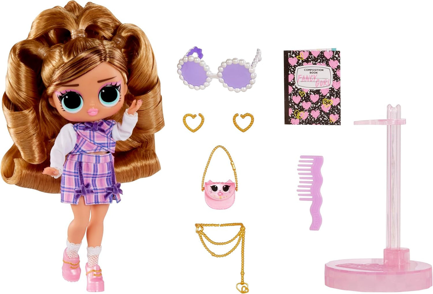 LOL Překvapení! Tweens Core Doll - Fancy Girl - Obsahuje 1 módní panenku s oblečením a doplňky, 4 sběratelské předměty, Rose