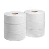 Scott Essential Jumbo Toilet Roll 8501 - toaletní papír Jumbo Roll - 6 rolí X 1 053 listů 2vrstvý toaletní papír (celkem 2 400 M)