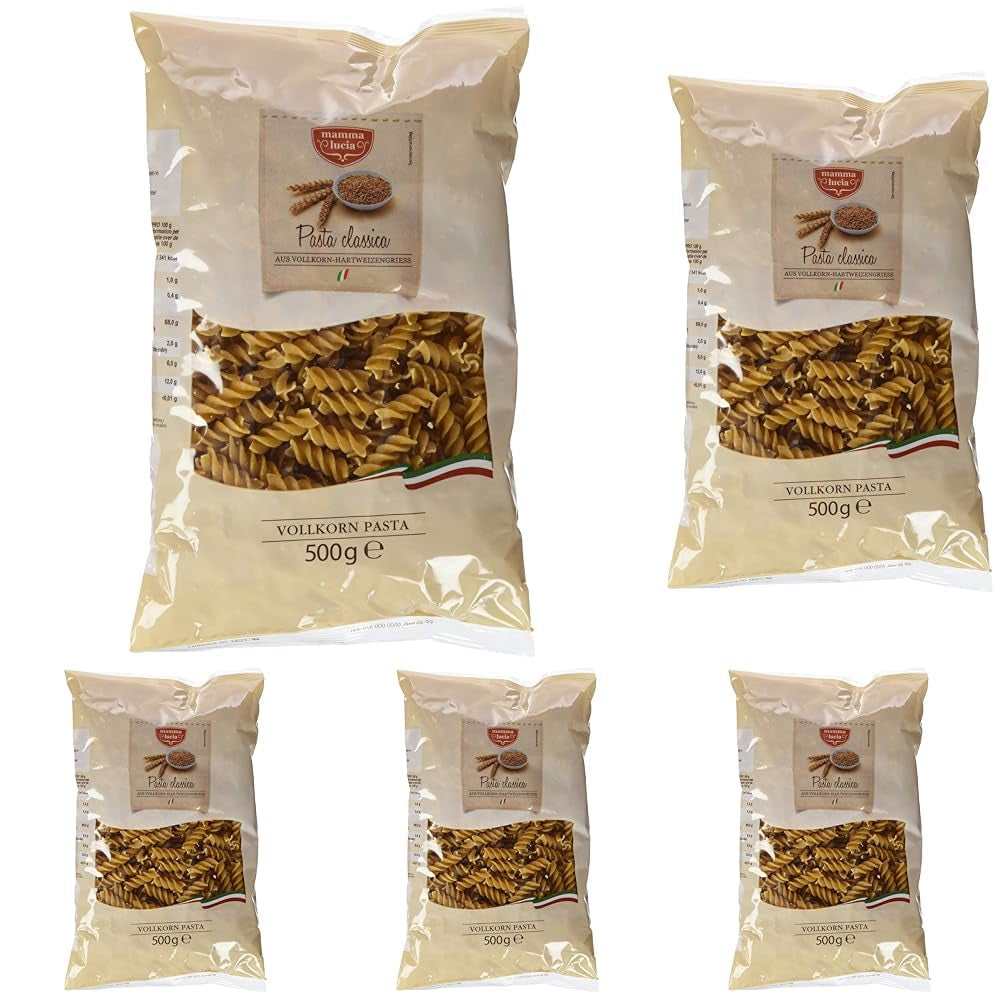 Celozrnné spirálové těstoviny, 500 g