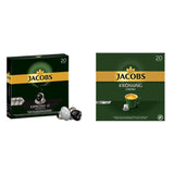 Kaffeekapseln Espresso Ristretto, Intensität 12 von 12 & Kaffeekapseln Krönung Crema, 200 kapslí kompatibilních s Nespresso, 10er Pack, 10 x 20 Getränke, 1040 g