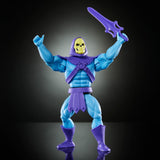 Hračka Masters of the Universe Origins, figurka Skeletor z kolekce kreslených filmů, padouch stojící cca. 14 cm s brněním, holí, mečem a 2 maskami, HYD24 akční figurky Naty Shop