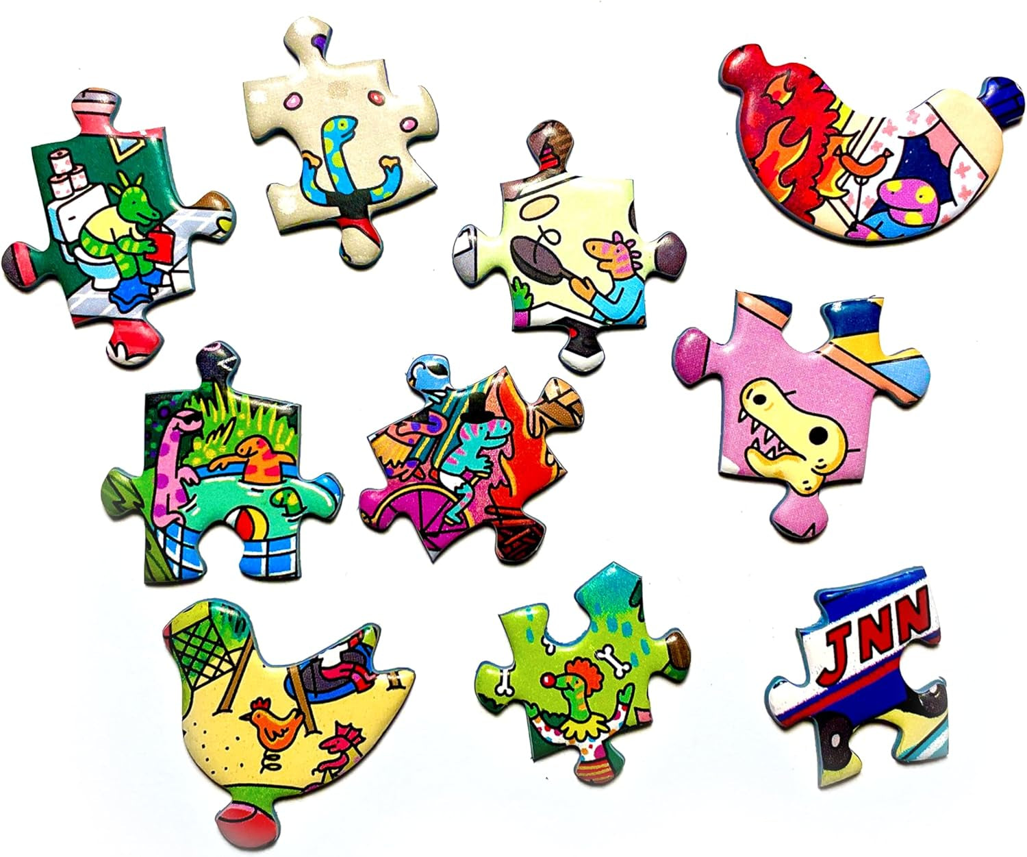 Big Rockstadt - 1000dílné puzzle od The Magic Puzzle Company - Série čtyři Puzzle Naty Shop
