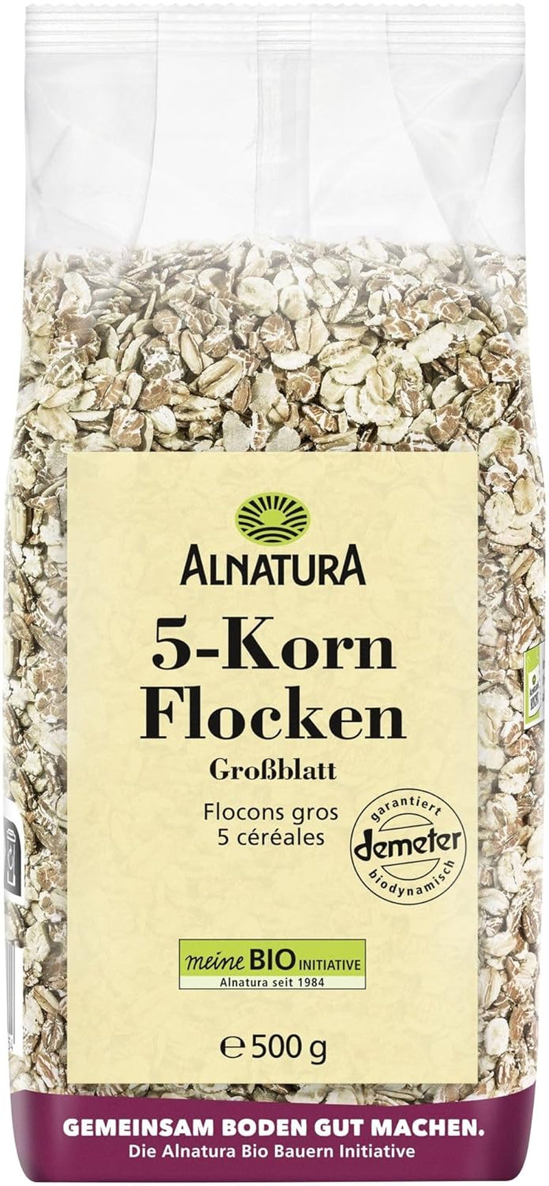 Demeter vločky z 5 zrn, 500 g