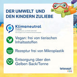Tetesept Kids Dino - přísada do koupele pro děti, pěna, barví vodu do zelena, 40 ml Naty Shop