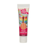 Potravinářské barvivo Funcakes Peach Gel: Vysoce koncentrované potravinářské barvivo na těsto, krém, fondán a marcipán. Snadné dávkování. Jediná kapka pro vytvoření zářivých barev. halal. 30 g.