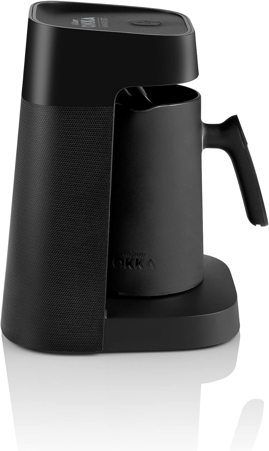 Turecký kávovar Arzum Okka MINIO JET, 400 W, kapacita 5 šálků, ochrana proti přetečení, akustický výstražný systém, turecký kávovar, chrom