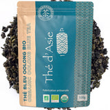 Khla - Bio Oolong Tea 100 G - Modrý čaj - Přírodní sypaný čaj - Organický asijský čaj - Sypaný a řezaný - Bylinný a louhovaný čaj - Z Číny