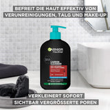 Garnier Charcoal Cleanser Čisticí gel na obličej proti černým tečkám a pupínkům 250 ml Sprcha & Bath Naty Shop