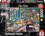 Schmidt Spiele 59656 Artist's Studio 1000dílné tajné puzzle puzzle Naty Shop Výchozí název