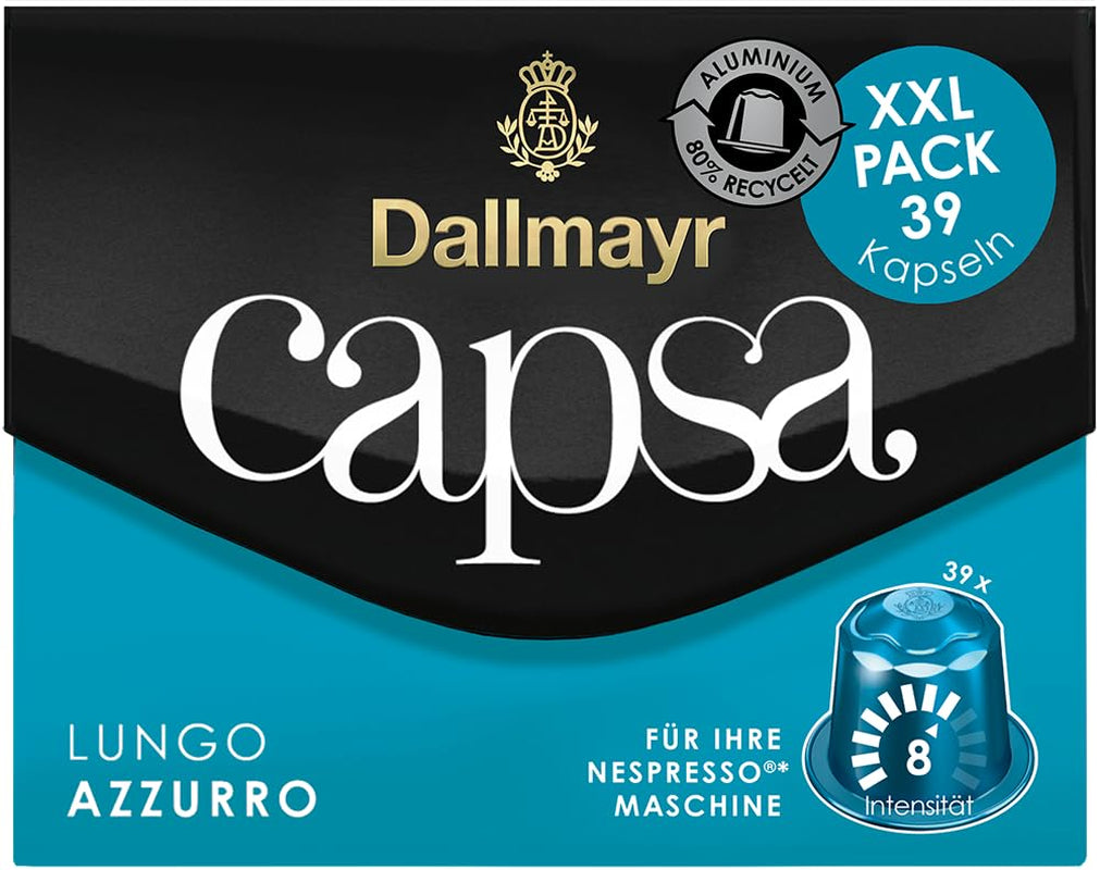 Capsa Lungo Azzurro 39 Kapsel