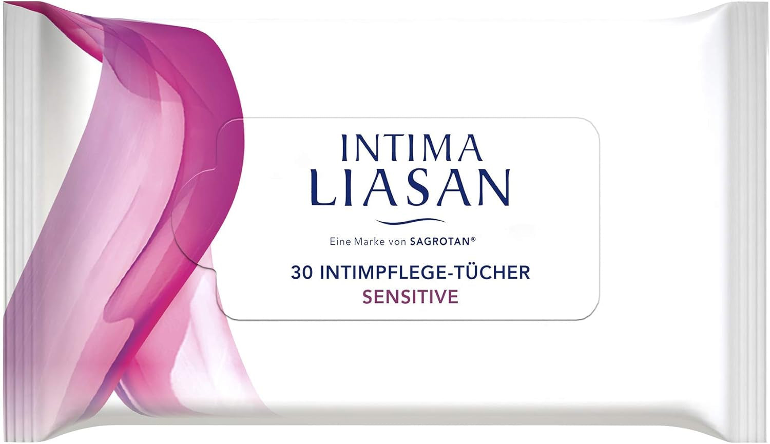 Intima Liasan Sagrotan Sensitive intimní hygienické vložky, bez mýdla a alkoholu, 30 kusů