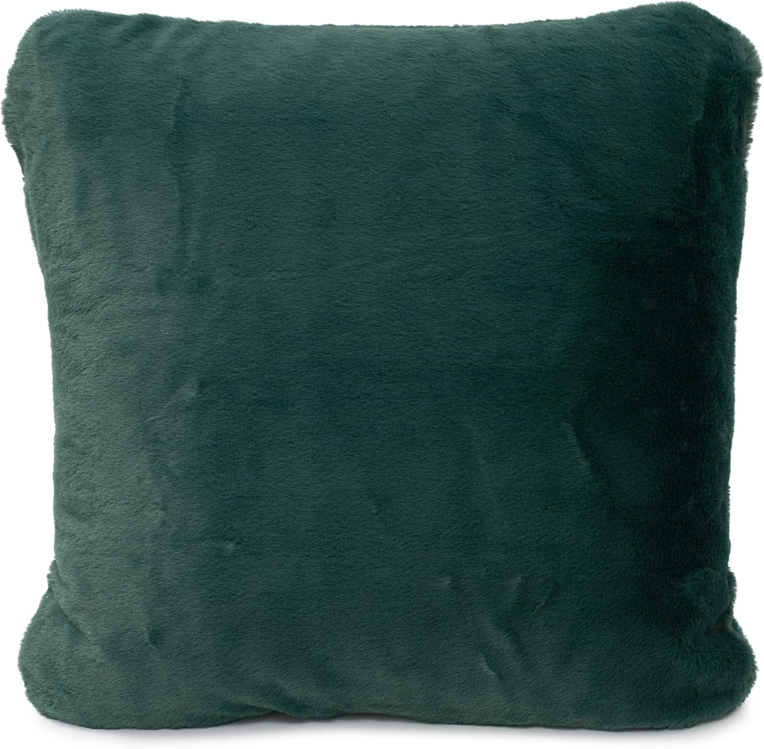 Gözze - Pohodlný povlak na polštář, Merino Feeling, 50X50 cm - Tmavě zelená Postele a přikrývky Besuche den Gözze-Store Tmavě zelená
