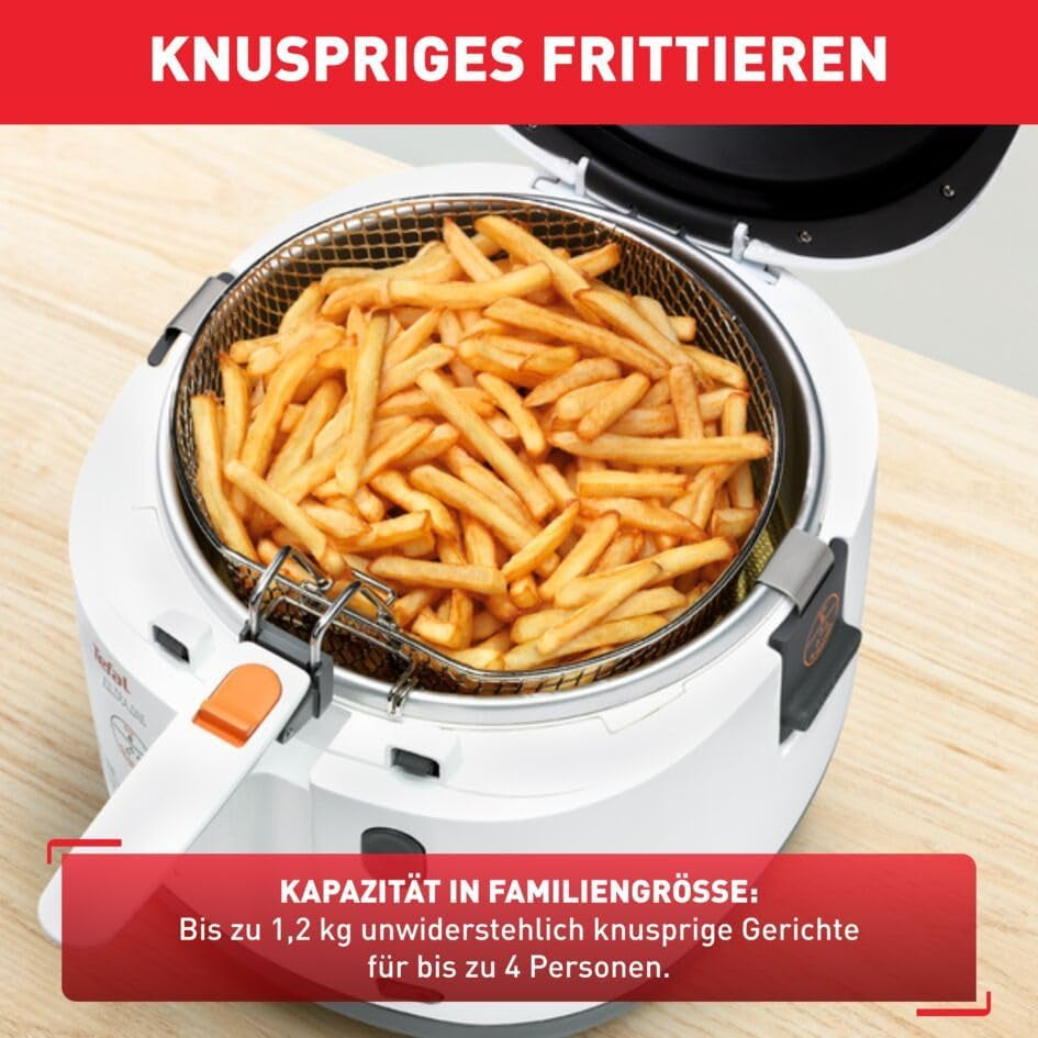 Fritéza Tefal FF1631 Filtra One, 1 900 W, Kapacita 1,2 kg Domácí spotřebiče Naty Shop
