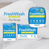 Přikrývka pro alergiky Snuggledown Freshwash, 13,5 Tog Winter Teplá, bavlna, bílá, jednolůžko Přikrývky a přikrývky Naty Shop