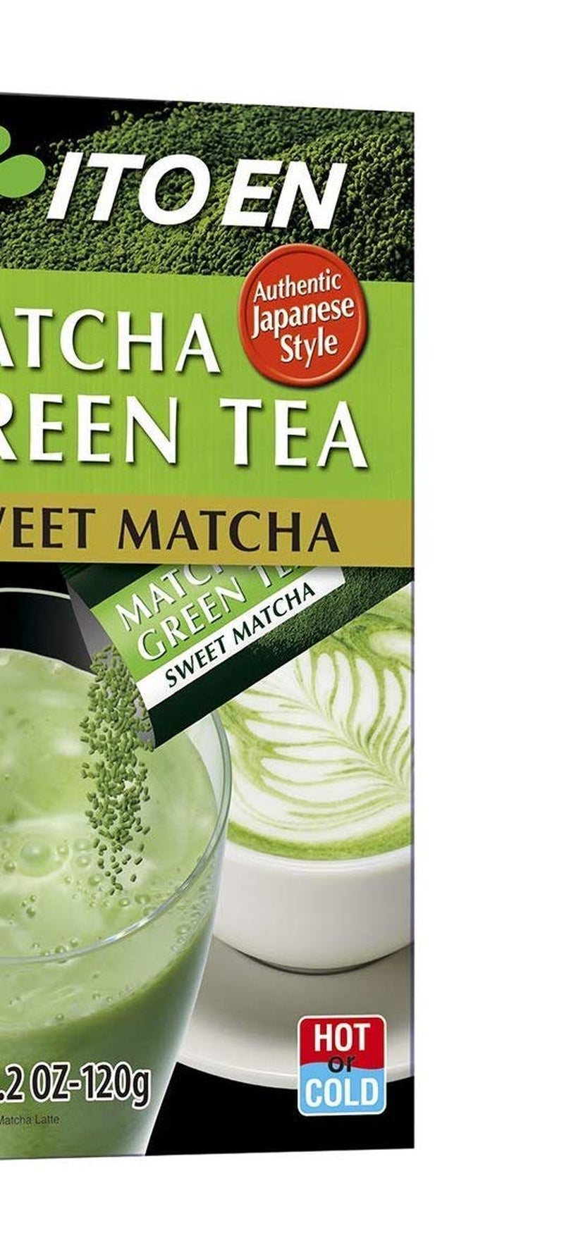 ITO EN Instant Matcha Powder – slazený čajový prášek Matcha ve 12g sáčcích (10 kusů v balení) – 1 x 120 g (2 balení)