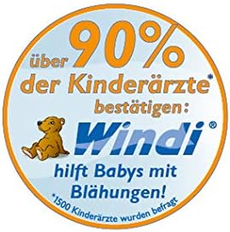 Fridababy Windi Úleva od plynu pro děti od 0 měsíců 10 kusů Jednorázové katétry Úleva od zemního plynu 20437