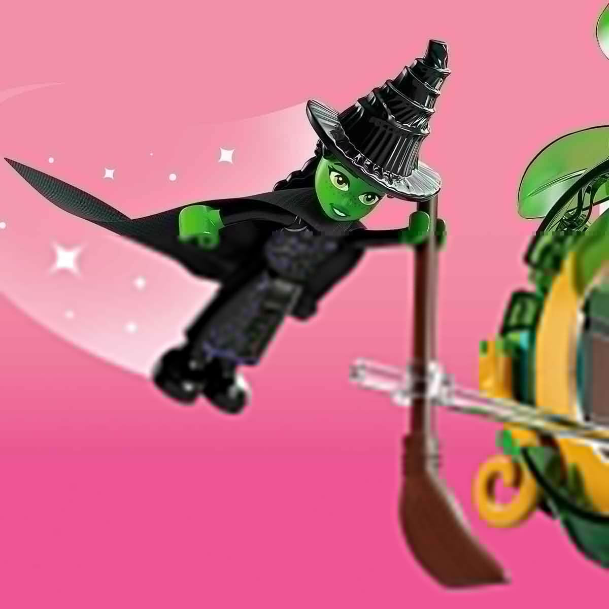 Stavebnice LEGO Wicked Welcome to Emerald City, minipanenky Glinda a Elphaba, dárek pro filmové fanoušky a dívky a chlapce od 9 let, kteří milují domečky pro panenky 75684 Stavebnice Besuche den LEGO-Store
