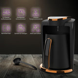 Turecká kavárna Inca | Türk Kahve Machines | 250 ml (1-4 šálky) | 400W | IKM-01 | Ochrana proti rozlití a varu bez vody | Topná deska z nerezové oceli | Automatické vypnutí | Pro perfektní tureckou kávu
