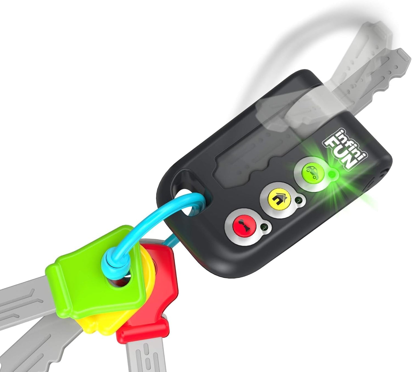 My Duo High-Tech Phone + Key – Velmi realistický telefon a klíč. - Hračka pro více vzdělávacích projektů od 12 měsíců Bebe Naty Shop Toys