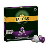 Jacobs Kaffeekapseln Guten Morgen XL Intense - 10er Pack (10 x 20 Getränke) & Kaffeekapseln Lungo Intenso, Intensität 8 von 12, 200 Nespresso®* kompatibilní Kapseln, 10 x 20 Getränke