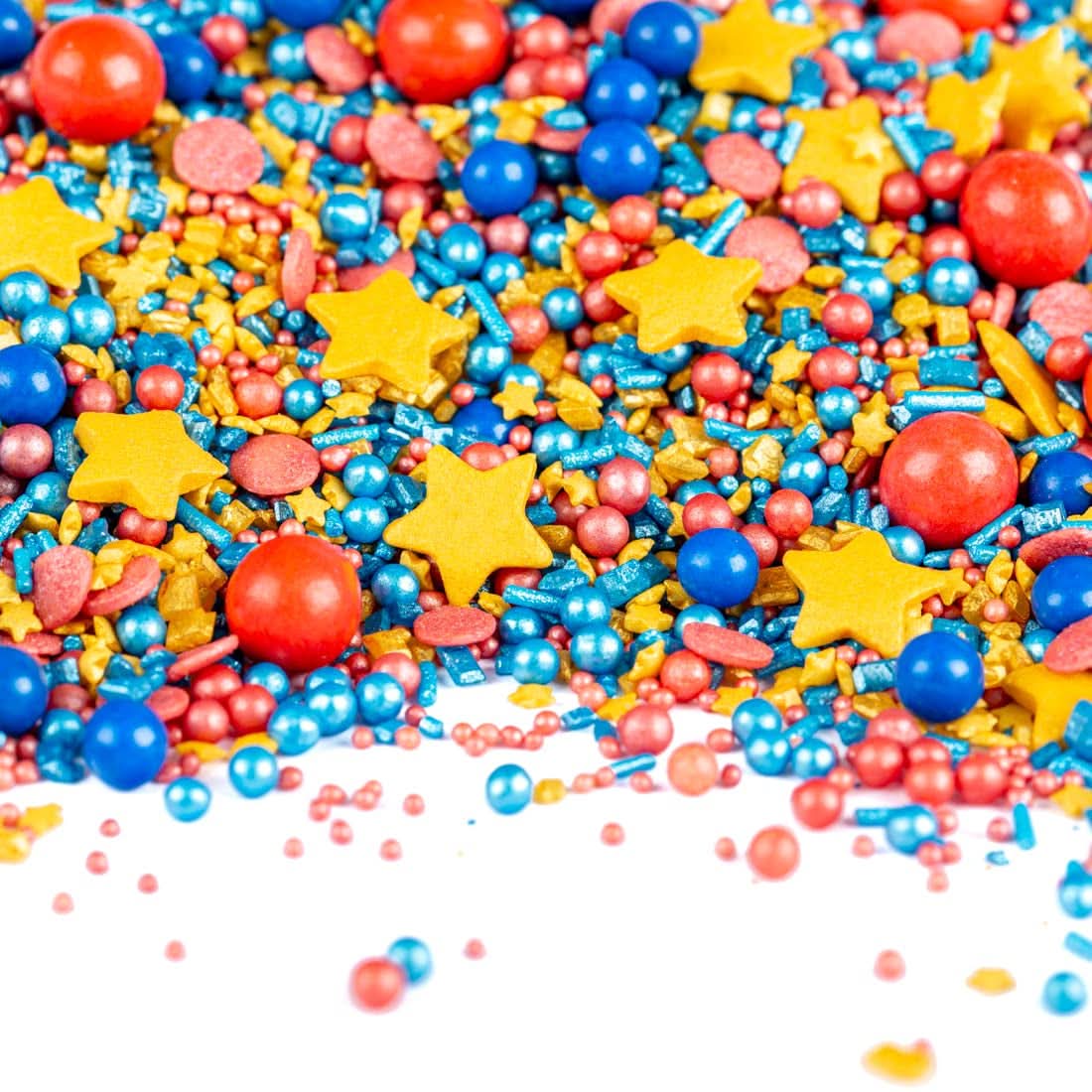 Super Streusel SuperErou, směs posypů, 90 gramů Sprinkles Naty Shop 90 gramů