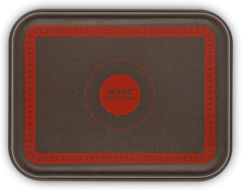 Tefal J1600502 Success Flach Mini Backofen Aluminium Schwarz 19X25 X 4,2 cm Formy a plechy na pečení Naty Shop
